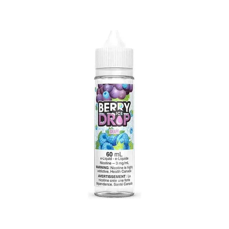 Grape Ice by Berry Drop - Freebase Vape Juice - Vapeshop Mania