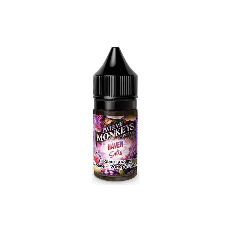 Haven by Twelve Monkeys - Salt Nic Vape Juice - Vapeshop Mania