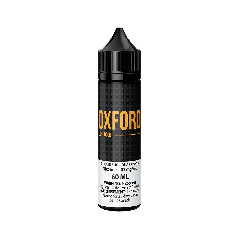 Oxford Lost Gold By Vaporus E-Liquid 60mL - Freebase Vape Juice - Vapeshop Mania