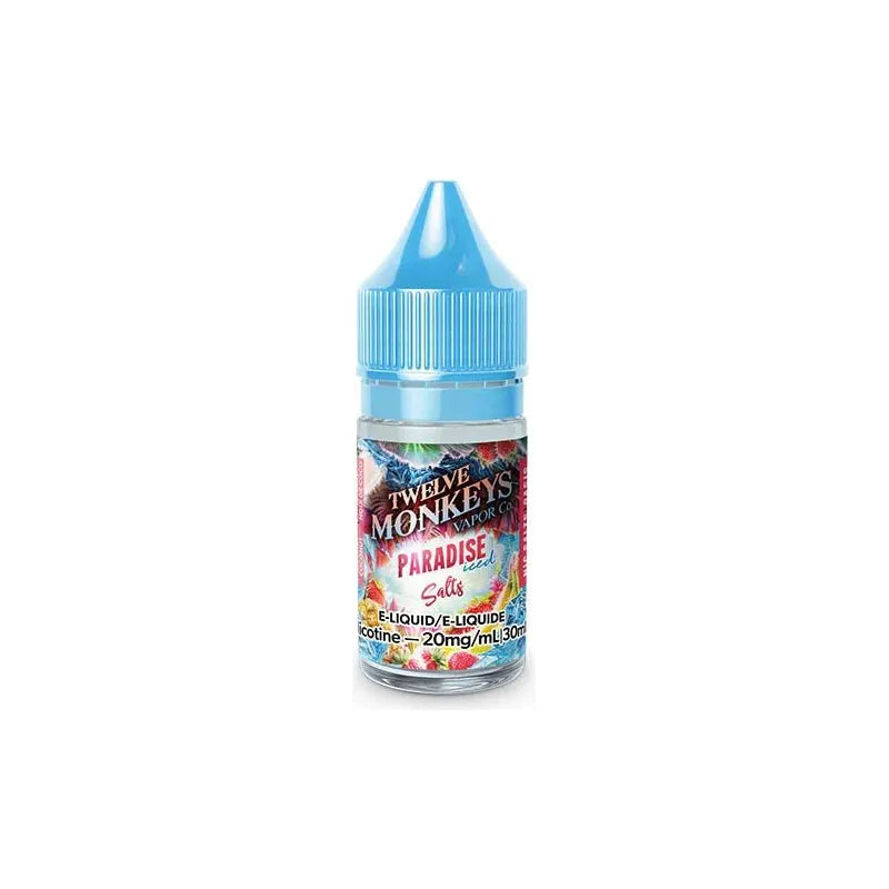 Paradise Iced by Twelve Monkeys Ice Age - Salt Nic Vape Juice - Vapeshop Mania