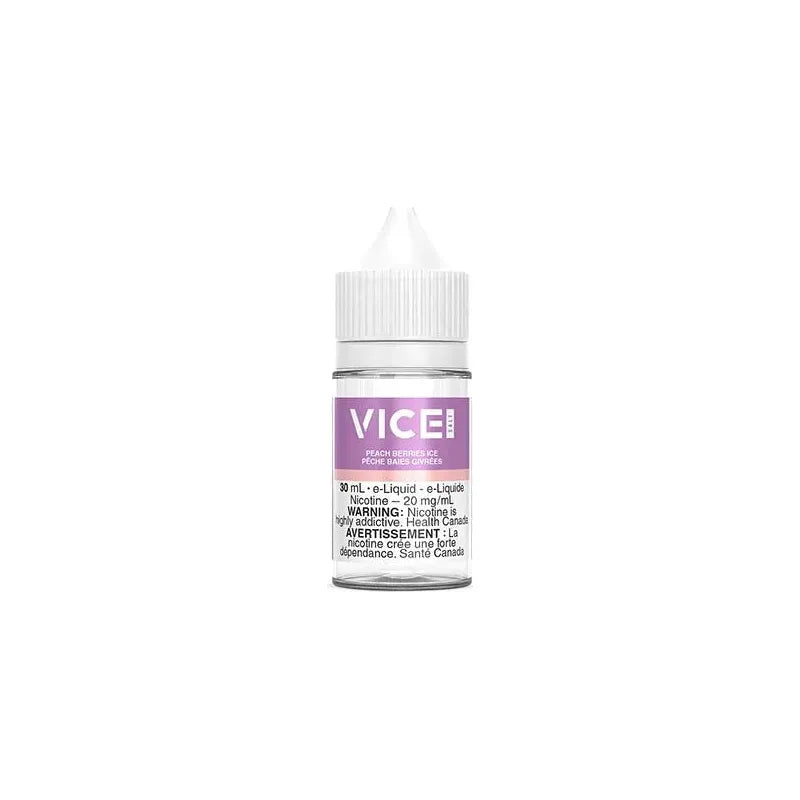 Peach Berries Ice by Vice - Salt Nic Vape Juice - Vapeshop Mania