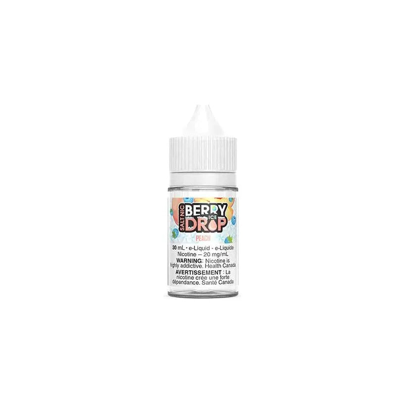 Peach Ice by Berry Drop - Salt Nic Vape Juice - Vapeshop Mania
