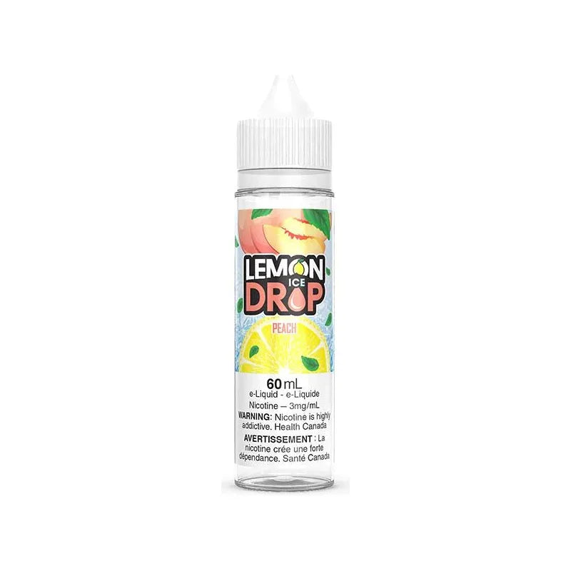 Peach Ice by Lemon Drop - Freebase Vape Juice - Vapeshop Mania