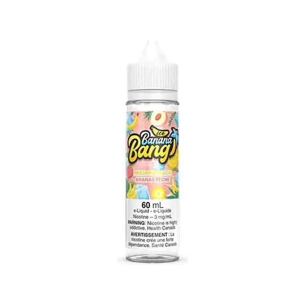Pineapple Peach Ice by Banana Bang E-Liquid - Vapeshop Mania