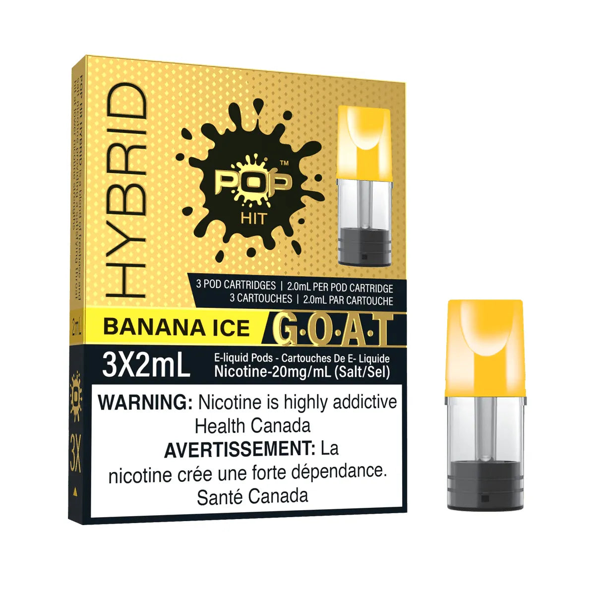POP Pods - Banana Ice - Vapeshop Mania