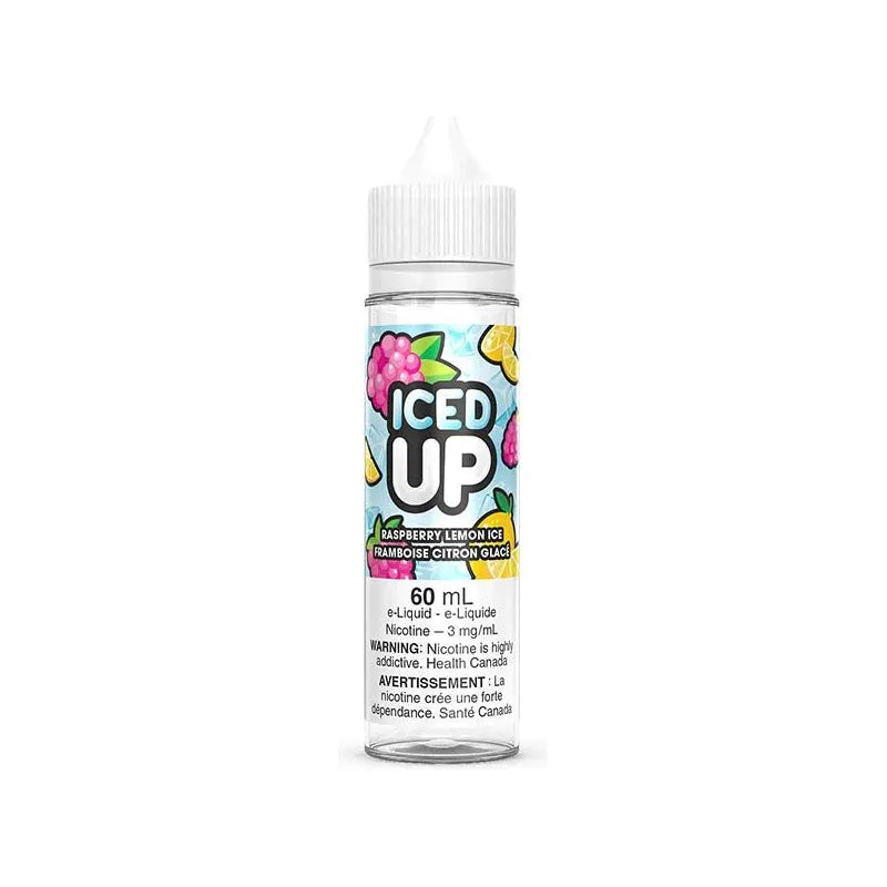 Raspberry Lemon Ice by Iced Up E-Liquid - Vapeshop Mania