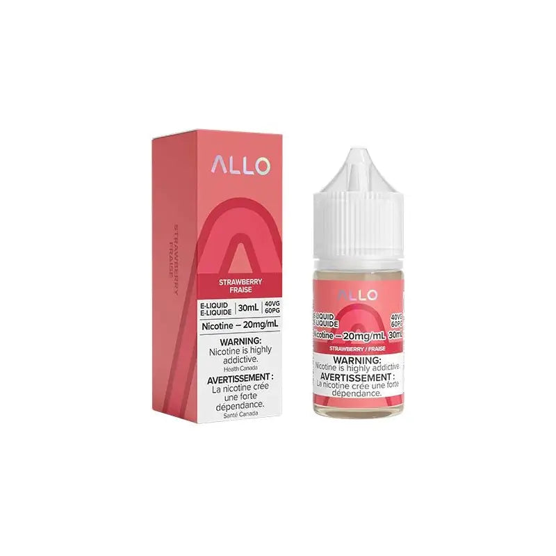 Strawberry by Allo - Salt Nic Vape Juice - Vapeshop Mania