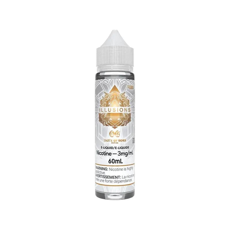 Taste of Gods OG by Illusions - Freebase Vape Juice - Vapeshop Mania