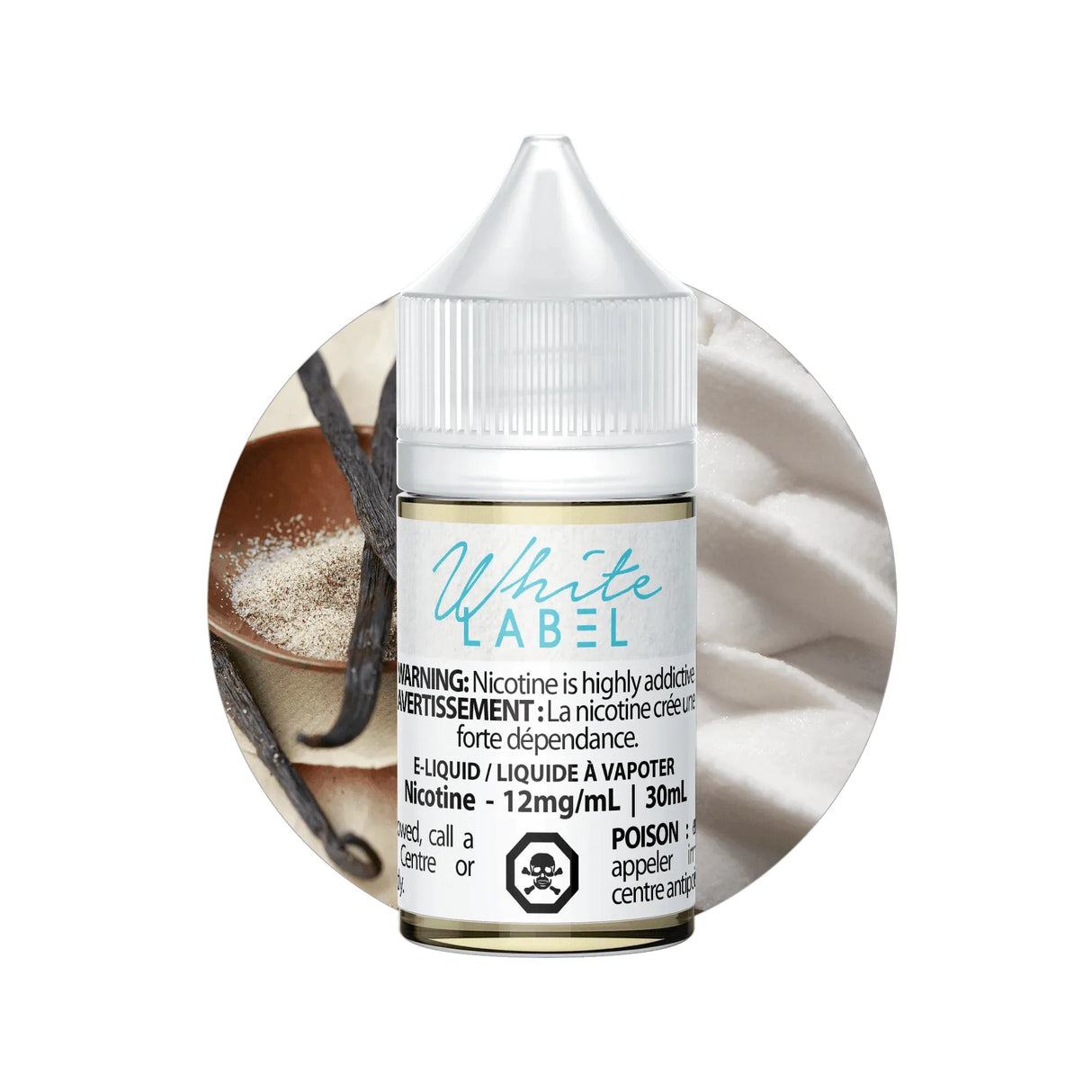 Vanilla White Label By Vaporus - Freebase Vape Juice - Vapeshop Mania