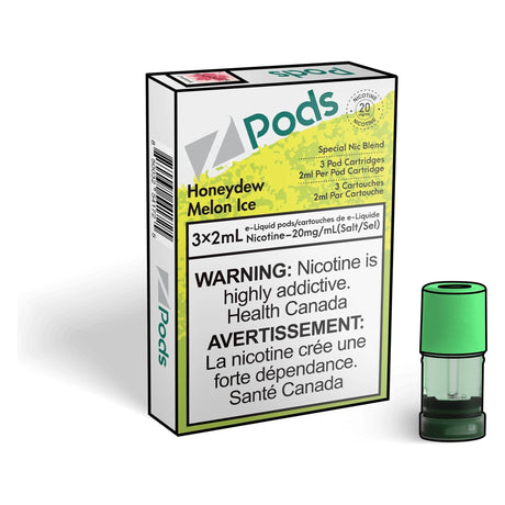 Z pods - Honeydew Melon Ice - Vapeshop Mania