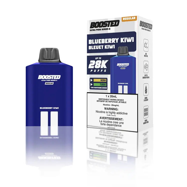 Boosted Ultra Series II 28K Pod 20ml - Blueberry Kiwi