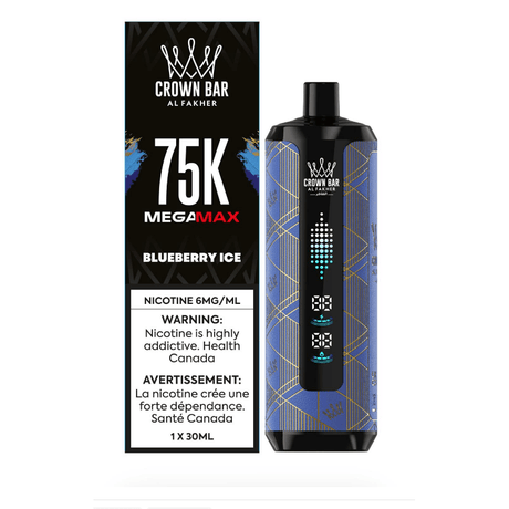 Al Fakher Crown Bar 75K - Blueberry Ice