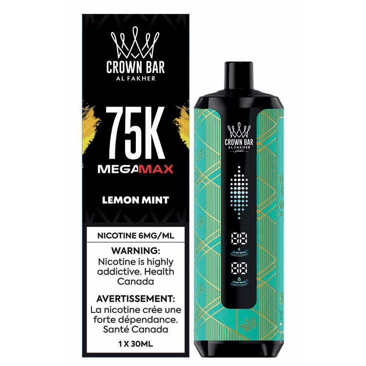 Al Fakher Crown Bar 75K - Lemon Mint