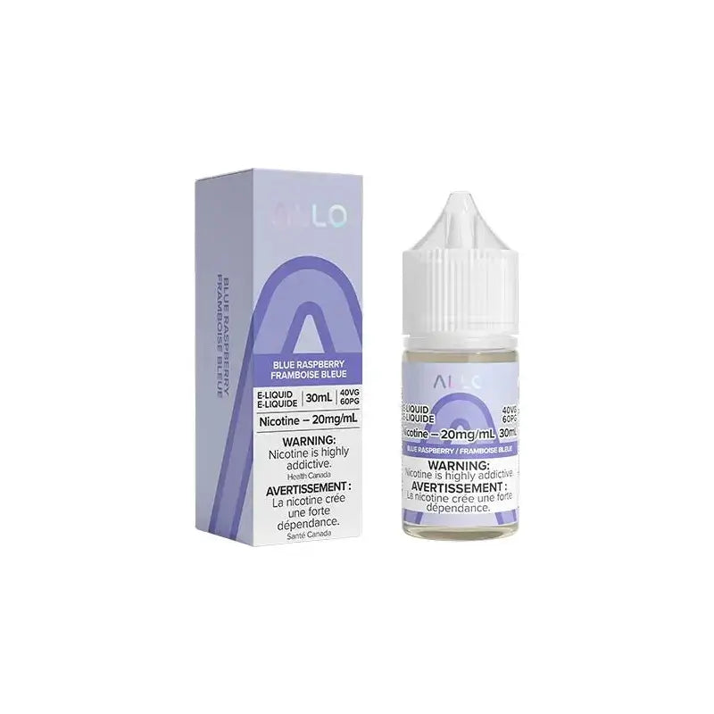 Allo - Framboise bleue - E-liquide Salt Nic, 30 ml