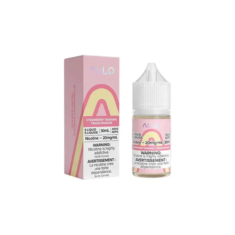 Allo - Strawberry Banana - 30mL Salt Nic E-Liquid
