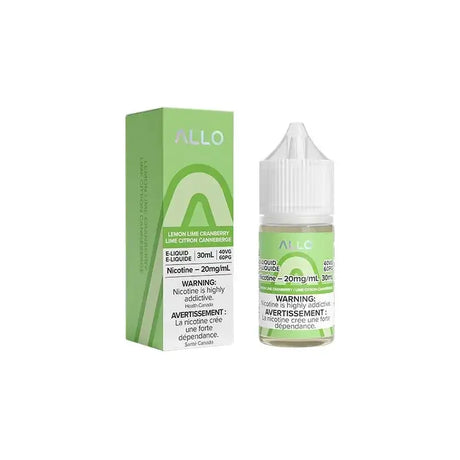 Allo - Lemon Lime Cranberry - 30mL Salt Nic E-Liquid - Salt Nic E-Liquid - Vapeshop Mania