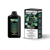 Boosted 7 jours 90K - Concombre Menthe - Vape jetable - Vapeshop Mania