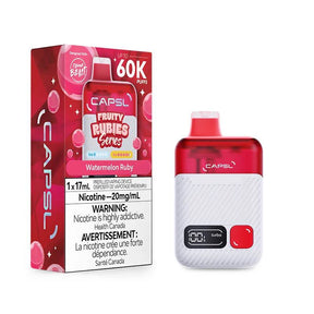 Flavour Beast CAPSL 60K - Fruity Rubies Watermelon Ruby - Disposable Vape - Vapeshop Mania