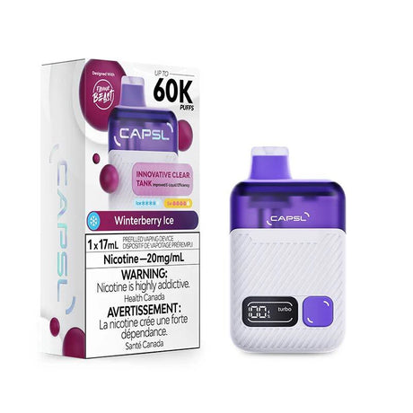 Flavour Beast CAPSL 60K - Winterberry Ice - Disposable Vape - Vapeshop Mania
