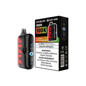 OXBAR G100K - Cerise-Pastèque - Cigarette électronique jetable - Vapeshop Mania