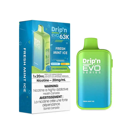 Drip'n EVO 63K - Menthe fraîche glacée