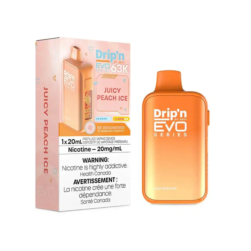 Drip'n EVO 63K - Juicy Peach Ice