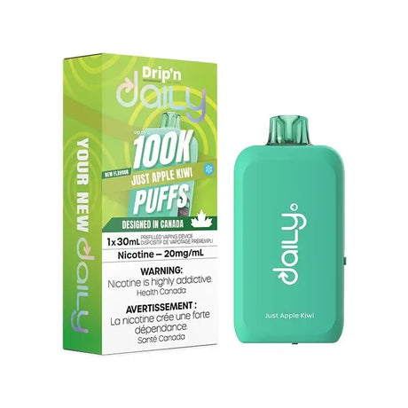 Drip'n by Envi Daily 100K - Pomme et kiwi uniquement