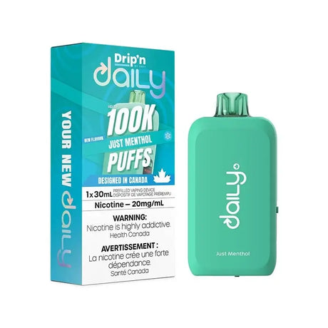 Drip'n by Envi Daily 100K - Menthol pur