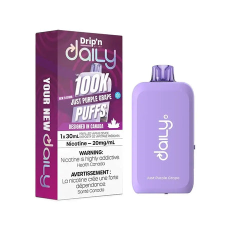 Drip'n by Envi Daily 100K - Raisin violet