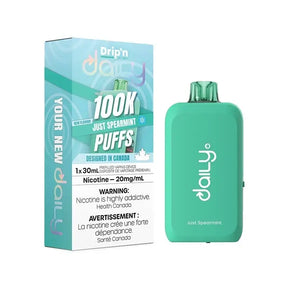 Drip'n by Envi Daily 100K - Juste de la menthe verte
