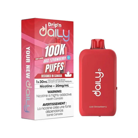 Drip'n by Envi Daily 100K - Juste fraise