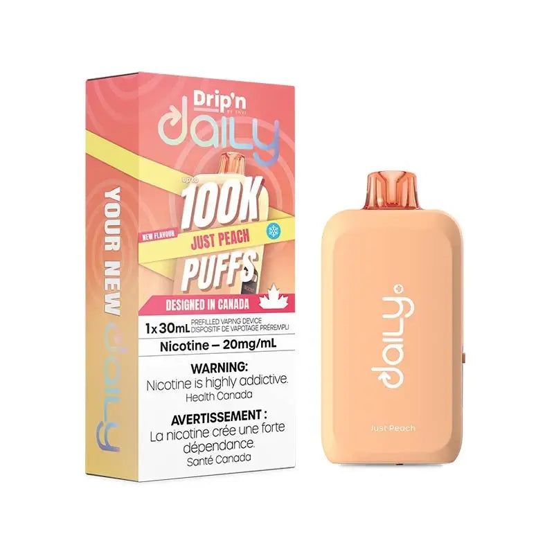 Drip'n by Envi Daily 100K - Peach Ice