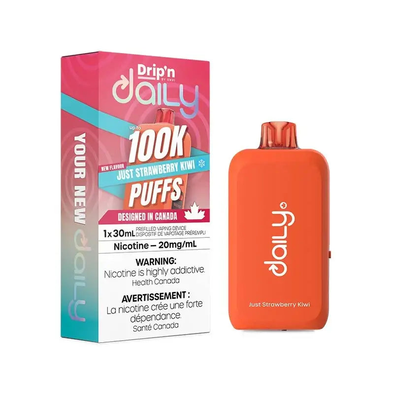 Drip'n by Envi Daily 100K - Strawberry Kiwi Ice