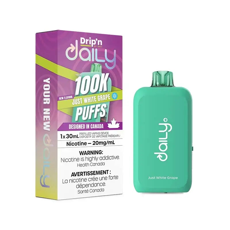 Drip'n by Envi Daily 100K - White Grape Ice