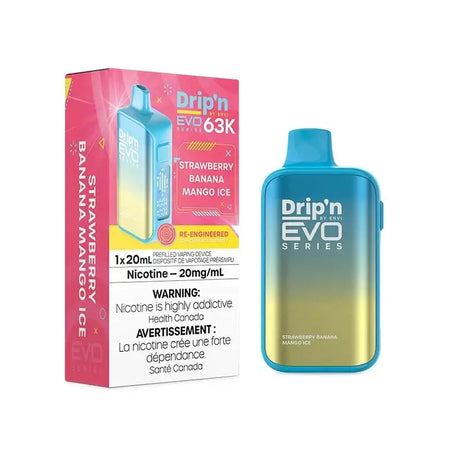Drip'n by Envi EVO 63K - Fraise, banane, mangue et glace