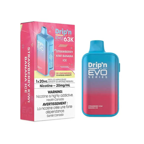 Drip'n by Envi EVO 63K - Strawberry Kiwi Banana Ice