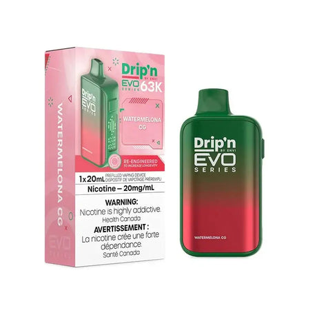 Drip'n by Envi EVO 63K - Watermelon Cantaloupe Honeydew Ice