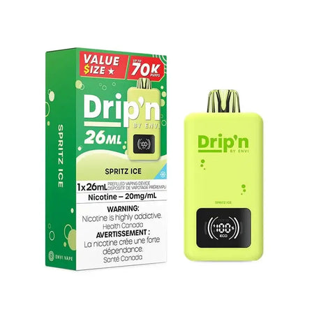 Drip'n 70K - Spritz Ice - Disposable Vape - Vapeshop Mania