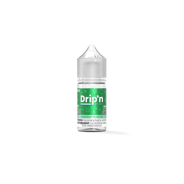 Spearmint Blast Ice by Drip'n Envi - Salt Nic Vape Juice - Vapeshop Mania