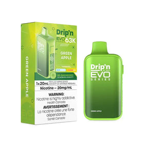 Drip'n EVO 63K - Green Apple - Disposable Vape - Vapeshop Mania