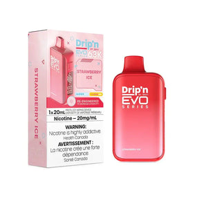 Drip'n EVO 63K - Fraise glacée - Vape jetable - Vapeshop Mania