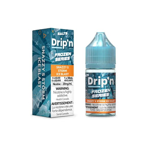 Drip'n Frozen - Snazzy S Storm Ice Blast - 30mL Salt Nic E-Liquid - Salt Nic E-Liquid - Vapeshop Mania