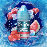 Drip'n Frozen - Watermelon CG Ice Blast - 30mL Salt Nic E-Liquid - Salt Nic E-Liquid - Vapeshop Mania