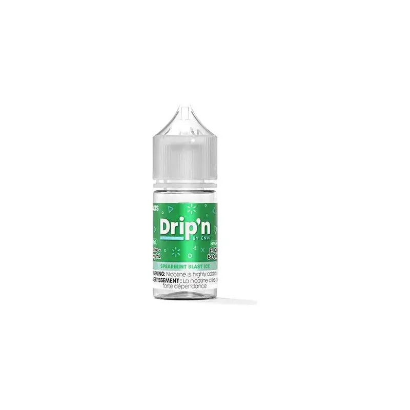Drip'n - Spearmint Blast Ice - 30mL Salt Nic E-Liquid - Salt Nic E-Liquid - Vapeshop Mania