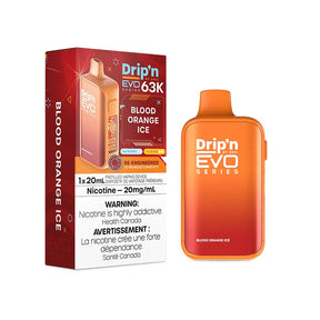 Drip'n EVO 63K - Blood Orange Ice - Disposable Vape - Vapeshop Mania