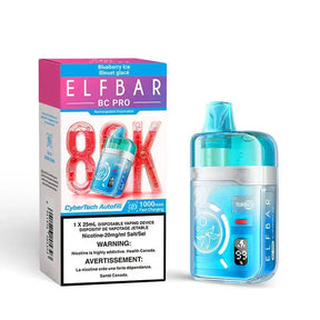 ELF Bar BC Pro 80K - Blueberry Ice - Disposable Vape - Vapeshop Mania
