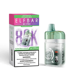 ELF Bar BC Pro 80K - Kiwi Guava Ice - Disposable Vape - Vapeshop Mania