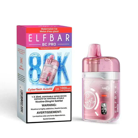 ELF Bar BC Pro 80K - Pastèque glacée - Vape jetable - Vapeshop Mania