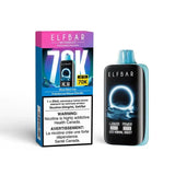 ELF Bar MoonNight 70K - Blue Razz Ice - Vape jetable - Vapeshop Mania
