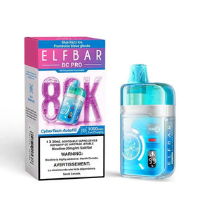 Elf Bar BC Pro 80K - Blue Razz Ice